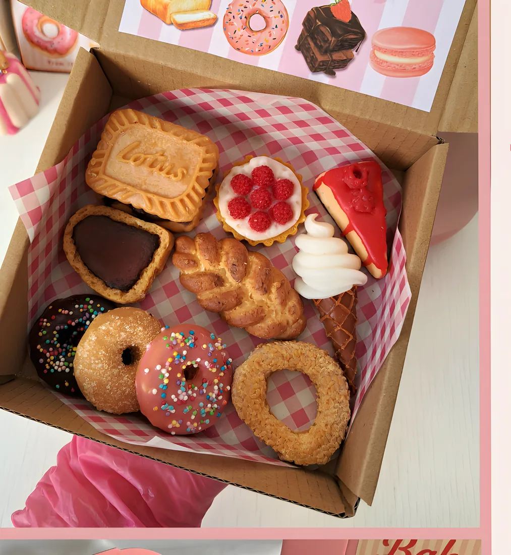 Classic Pink Bakery Box